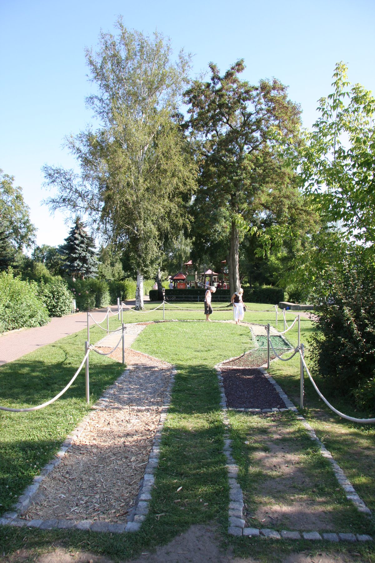 Barfußpfad am Main in Veitshöchheim