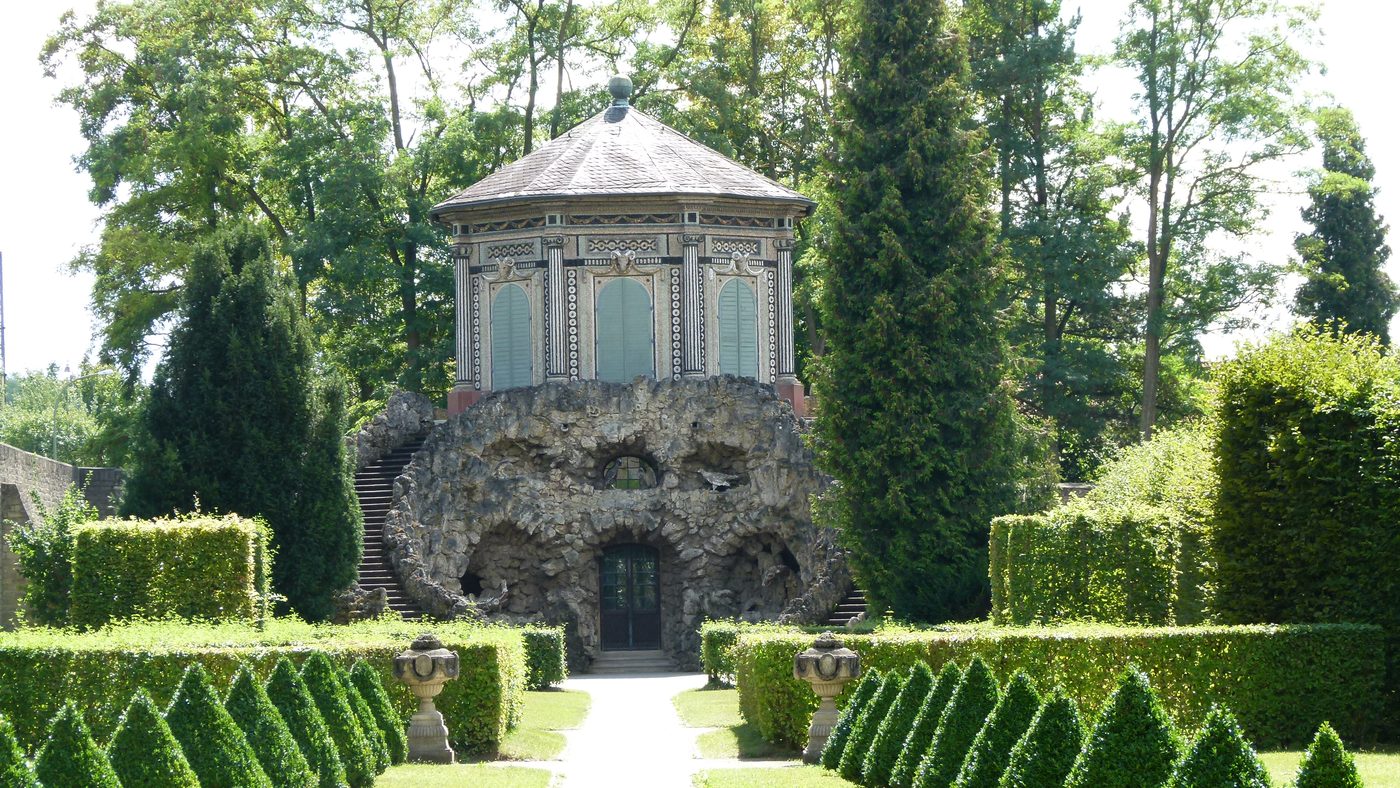 Rokokogarten Veitshöchheim Pavillon und Grotten