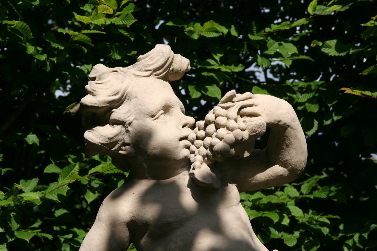 Skulptur im Rokokogarten Veitshöchheim